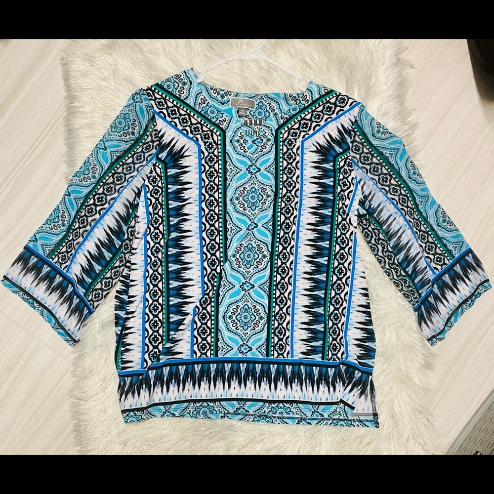 JM collection petite tunic